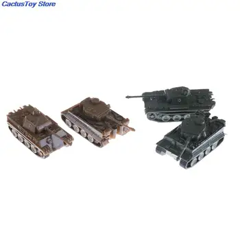 1:144 Tiger Tenkovi Igračka modni poklon za dječaka Plastični 4D Pijesak stol Drugi Svjetski rat Njemačka Tenka Panther