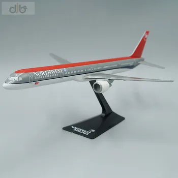 1: 200 Igračka Modela zrakoplov Northwest Airlines Boeing 757-300 za zbirke