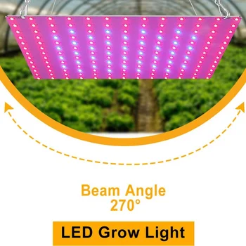 1000 W, 1500 W Svjetlo Ploča LED Cijeli Niz Phytolamp AC 85-265 U Rast Biljaka Šator za Sadnice Cvijeća Sočno Povrće