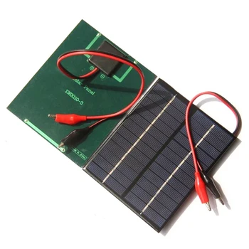 12 2 W/1,5 W Solarni Panel s Isječcima Solarna Ploča DIY Vanjska Mini Solarni Sustav Igračke Punjiva Baterija Punjenje Kućni Solarni paneli za Kućne LJUBIMCE