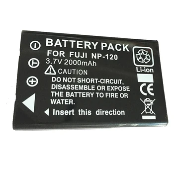 3,7 2000 mah baterija NP-120 FNP120 NP120 punjive Skladište Baterija Za FUJIFILM FUJI F10 F11 603 M60 D-LI7 Baterije
