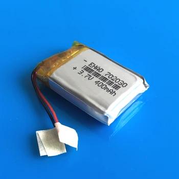 3,7 400 mah 702030 litij-polimer lipo baterija za MP3 GPS bluetooth slušalice kamera 7*20*30 mm