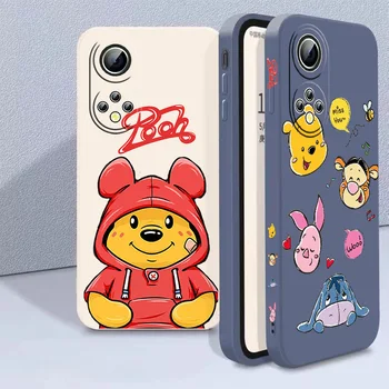 Anime Disney Winnie Pooh Torbica Za Telefon Huawei Honor 60 SE 50 30S 20 20E 10X 10i 9X 9C 9S 8A Tekuća Lijeva Uže Torbica Za Telefon
