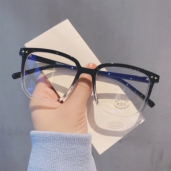 Anti-Plavo Svjetlo Prozirne Računala Naočale U Okvirima Ženske, Muške Okrugle Naočale Blokiranje Naočale, Optički Naočale, Za Naočale