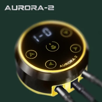 Aurora 2 Tetovaža Baterija Tetovaža Pištolj LCD Zaslon Osjetljiv na dodir Tetovaža Pribor za Rotacijske i Катушечных Strojeva Patrone Tetovaža Napajanje