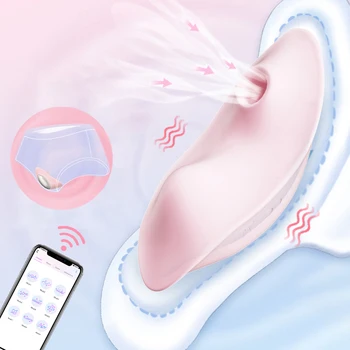Bluetooth Upravljanje Dildo Vibrator za Žene Klitoris Dojenče APLIKACIJU za Daljinsko Upravljanje Nosive Vibrirajuće Gaćice Seks-Igračke za Žene u Seks-Shop