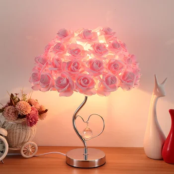 Creative Pink Lampe za Kabinet Spavaća soba Topao Dekor noćni Lampe Vjenčani Dar Šaren Pink lampe mx6301100