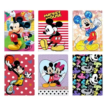 Crtani Disney Mickey Mouse dodatna Oprema za Cover Za Putovnice Držač Umjetna Koža Unisex Posao ID Držači Bankovne Kartice Slatke Darove
