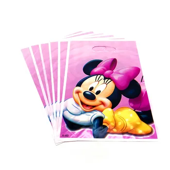 Disney Minnie Mouse Poklon Paketi Torba za Čokolade Minnie Mouse Torba za Dječji Rođendan Suvenira Tematski Dječji Dar za Vjenčanje Ukras