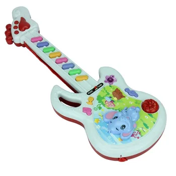 Dječji Akustička Slon Gitara Glazbeni Instrument Igračke, Edukativne I Obrazovne Elektronske Igračke Dječji Rani Razvoj Božićni Pokloni