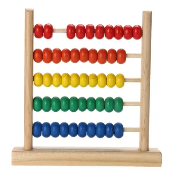 Drveni Abakus Dječja Igračka Za Rano Učenje Matematike, Računajući Brojeva, Računanje Perli, Abakus, Edukativne Igračke Montessori