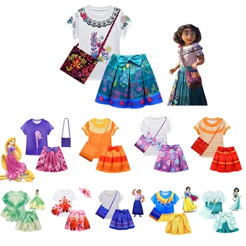 Encanto Disney Šarm Odijelo Mirabell Isabella Haljina Princeze Za Djevojčice Večernje Jasmin Snjeguljica Тиана Karnevalske Setove Za Косплея Odijevanje