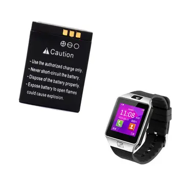 GTF 3.7 V 380mAh DZ09 watch battery A1 smart watch smart battery wear litij-polimer baterija
