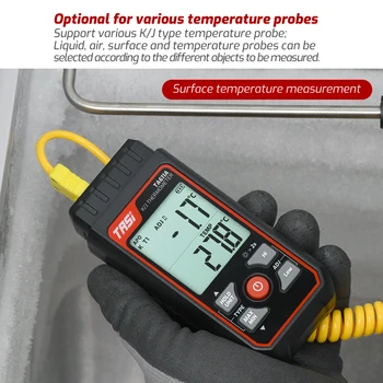 Jednokanalni/Dvokanalni Digitalni Термопарный Termometar Hygrometer K/J LCD zaslon s Prikazom Temperature kontakta C/F Test Instrumenti