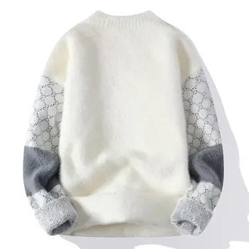 Jesensko - zimske tople veste, Casual džemper za muškarce, Vrhunski Individualni Jednostavan Vuneni džemper, Hit prodaje, Svakodnevni Gornja muška odjeća