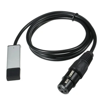 Kabel adapter Sučelja za Upravljanje USB DMX za Scenskog Rasvjete DMX512 Kabel visokih performansi Prijenosni