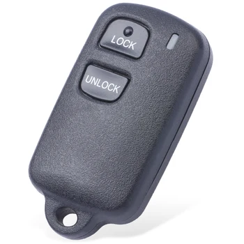 KEYECU Daljinski Ključ bez ključa 433 Mhz 2 + 1B Privjesku za Toyota Sequoia Corolla Tundra Tacoma FCCID: ELVATDD ELVAT1B