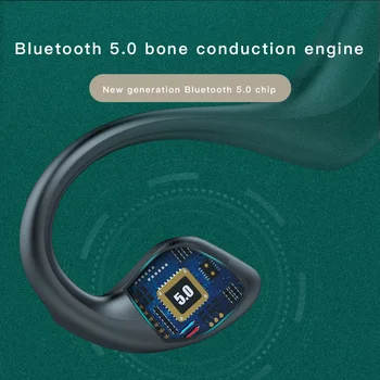 Koštano Vodljivost Bluetooth Slušalice Sportske Vodootporne Slušalice Bežične Slušalice s Mikrofonom Uho kuka TWS Bas Hi-Fi Stereo Lenovo X4