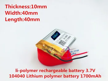 Li-ion najbolji baterija marke 3,7 U, 1700 mah [104040] PLIB; polymer li-ion /li-ion baterija za tablet PC power bank, mp4, cel