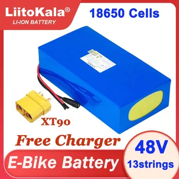 Liitokala 48 U 32ah 1500 W električni bicikl baterija 48 U 20ah 24ah 18ah 15ah 18650 litijske baterije za 54.6v750W 1000 W ebike motor
