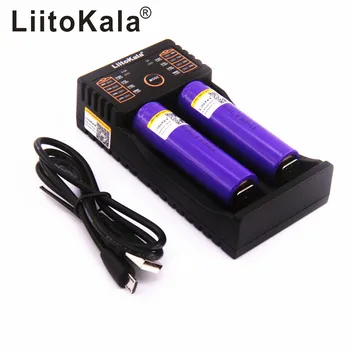 LiitoKala lii-202 USB 26650 18650 AAA AA Smart Punjač + 2 komada 3,7 U 18650 2600 mah baterija baterija baterija baterija baterija baterija M26