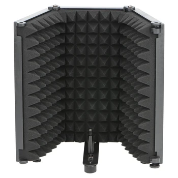 LOMEHO LO-PS68 Prijenosni 3 ili 5 plastike savijanje ploče s prilagodljivim kutom prijenos, Pjevanje u razgovor, smanjenje buke, zaslon za snimanje