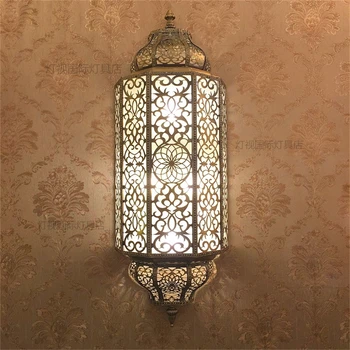 Marokanski zidne svjetiljke ručne spavaća soba dnevni boravak blagovaonica zidne svjetiljke svjetiljke retro hotel villa linija rez luksuzno rasvjeta