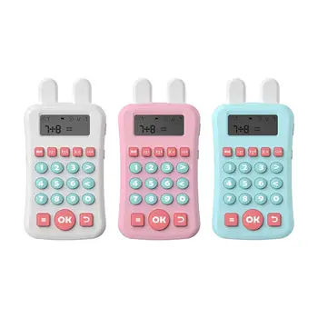Matematičke Kalkulatori Zbrajanje Oduzimanje Množenje Množenje Rano Matematika USB Punjiva Elektronski Kalkulator za Dječje Darove