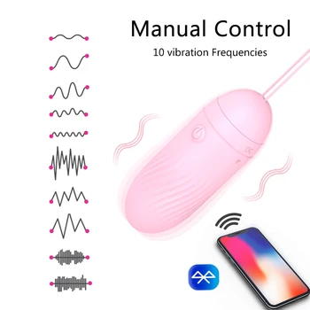 Metak Vibrator Daljinski Upravljač G-Spot Simulator Vaginalni lopta Analni Čep je Snažan Seks-Igračke za Žene Ljubav Jaja Stimulator Klitorisa
