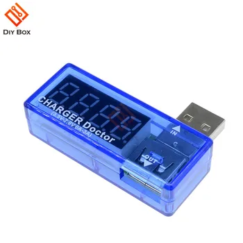 Mini Led Zaslon Digitalni USB Voltmetar Ampermetar Snaga Struje Mjerenje Napona Tester Prijenosni USB Volt Amper Punjač Dr. Detektor