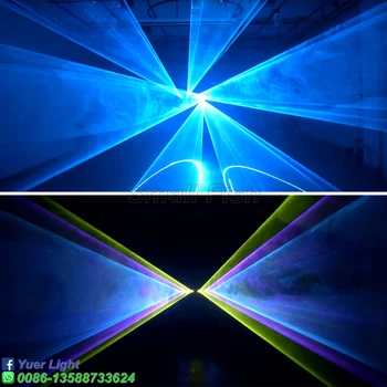 Najnoviji DMX512 RGB 12 W 6 Objektiv Laserskog Svjetla Pozornica Laserski Projektor Večernje Umjetničko Rasvjeta Za Disco DJ Božićni Svadbena Gozba