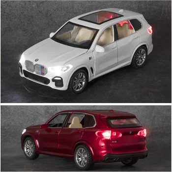 Novi 1:32 Simulacija X5 Legure Model Automobila Urban Suv Zvuk I Svjetlo Metala Povući Dekoracija Automobila Autić Dječak Poklon Zbirka