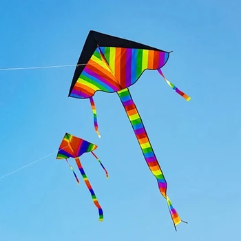 Novi Dugi Rep Rainbow Zračni Zmije, Zmajevi, Leteće Igračke, Kite za Djecu, Dječje Velike Zmajevi, Igre za Roditelje i djecu, Dječje Igračke