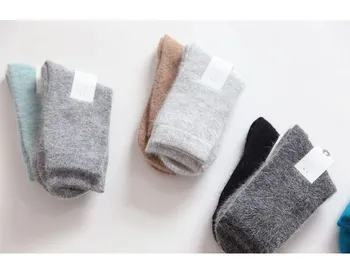 Novost jeseni i zime, topla, s mekom olovkom, od onda vune, čvrsta, čarape, ženske čarape, besplatna dostava S181030