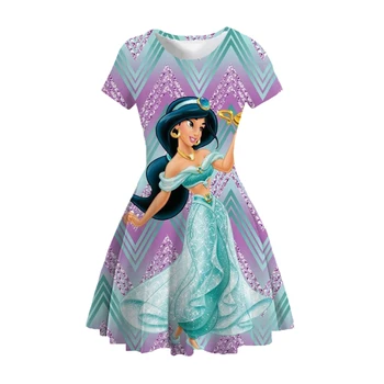 Odijelo Arapske Princeze za djevojčice-Odjevanje Jasmin za Karnevala, Dječje Aladdin ' s Lampa, Neobična Odjeća, Odjeća za zabavu u čast rođendana za djevojčice od 1 do 10 godina