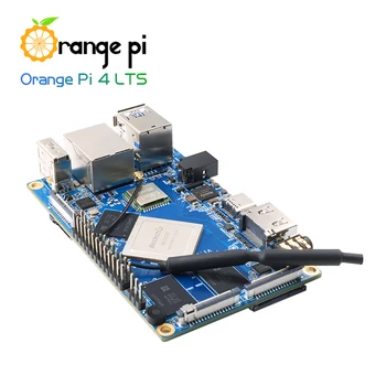 Orange Pi 4 LTS 4 GB LPDDR4 + 16 GB EMMC Rockchip RK3399, podrška za Wifi + BT5.0, gigabit Ethernet, pokreće operativni sustav Android, Ubuntu, Debian