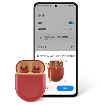 Originalni Genshin Impact Xiaomi Klee Redmi Airdots 3 Pro Bežične Bluetooth Slušalice Gaming Airpods S Mikrofonom S Niskim Kašnjenjem