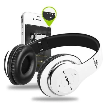 P47 Bluetooth Kompatibilne Slušalice Hi-FI Stereo Sklopivi Bežične Slušalice Za Xiaomi Sumsung iPhone S Podrškom za Mikrofon SD Kartica