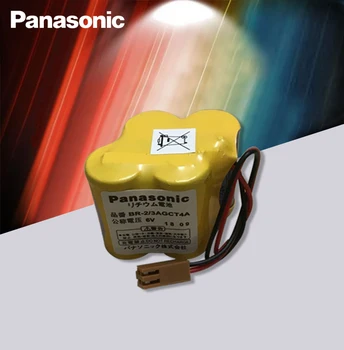 Panasonic Originalni 2 kom./lot BR-2/3AGCT4A 6 baterija PLC-BR-2/3AGCT4A litij-ionske baterije sa smeđim kuka za pojas