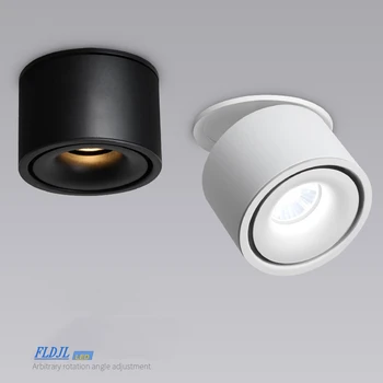 Podesiv Ugrađeni Plafonjere 10 W 12 W 15 W Zatamnjen LED Ugrađivanja lampa Nordic Spot light za domaće spot lampe