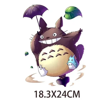 Popularni Lik Iz Crtaća Anime Moj Susjed Totoro Print Strip Hayao Miyazaki Animirani Print Prijenos Topline U Kombinaciji Krpa Za Djecu
