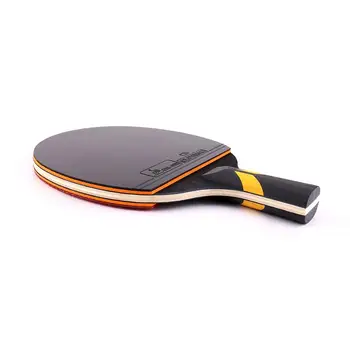 Reket za teniskog stola drvo plus karbonskih vlakana наступательная dugačka ručka je kratka ručka vodoravan položaj noža reket za ping-pong s gume