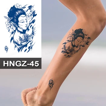 Ruka rame za rukav privremena tetovaža naljepnica vodootporan sok tinte prirodni body art seksi tetovaža za muškarce dječak odrastao naljepnica Kineski