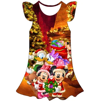 Serija Disney Haljina Za Djevojčice Odjeća Minnie Mouse Uskršnje Haljina Vestidos College Rođendan Večer Kostim Za Djevojčice Suknja Odijevanje