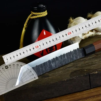 Set kuhinjskih noževa kućanski kuhinjski nož Longquan ručno kovanje rezni nož za rezanje voća oštar nož chef