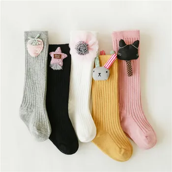 Slatka Baby Čarape Čarape Za Djevojčice s Likovima iz Crtića, 3D Lutke, Čarape Za malu Djecu, Čarape Do Koljena Za Novorođenčad, Dječji Stvari, Odjeća Za Male Dječake, Proljeće
