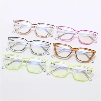 Trendy Plava Lagane Naočale TR90 Bez Recepta Okvira za Žene Mačje Oči Lažne Naočale računala Naočale anti-glare i UV Naočale