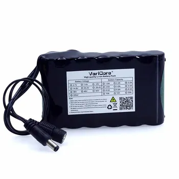 VariCore Prijenosni Super 18650 Punjiva Litij-ionska baterija od 12 v istosmjerne struje 6800 mah CCTV Monitor Cam