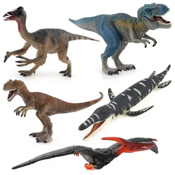Veliki Dinosaur jurske Simulacijski Igračka Брахиозавр Mekani PVC Figure Ručno Oslikana Model Životinja Zbirka Igračaka za Djecu Poklon