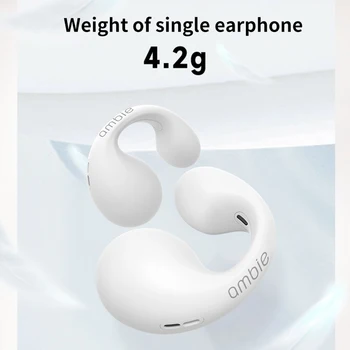 Za Ambie Sound Slušalice 1: 1 Uške Naušnica Bežične Bluetooth Slušalice Auriculares Slušalice TWS Sportske Slušalice